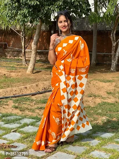 S R FASHION Womens Pure Cotton Mulmul Saree Multicoloured