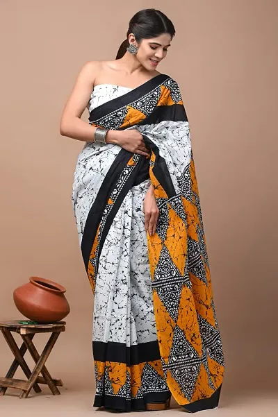  Art Silk Saree with Blouse piece 