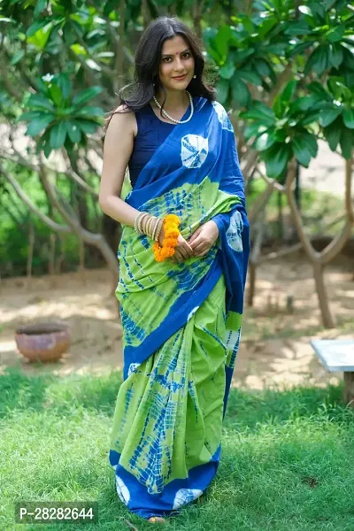 Classic Cotton Printed Saree without Blouse piece