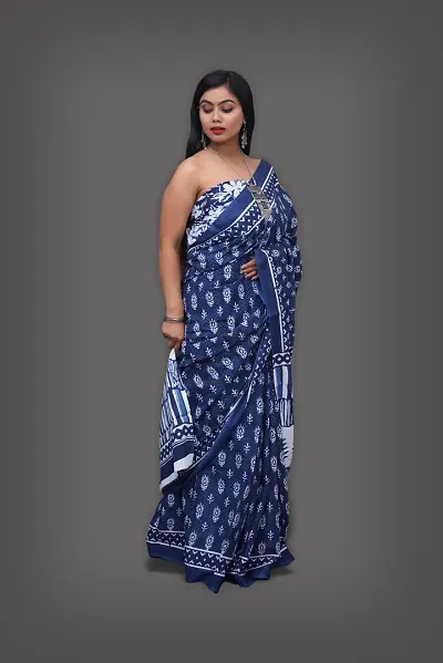 S R FASHION Womens Pure Mulmul Saree