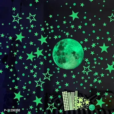 .Elegant Glow-in-the-Dark Ceiling Sticker - Easy Peel  Stick Decor for Kids' Rooms  Nurseries