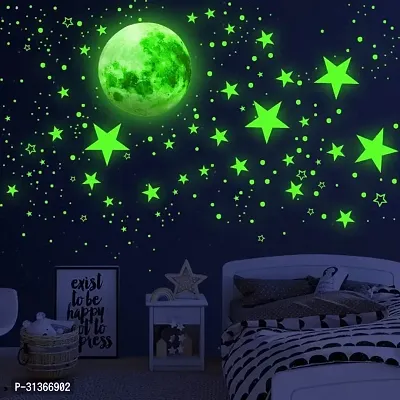 .Elegant Glow-in-the-Dark Ceiling Sticker - Easy Peel  Stick Decor for Kids' Rooms  Nurseries