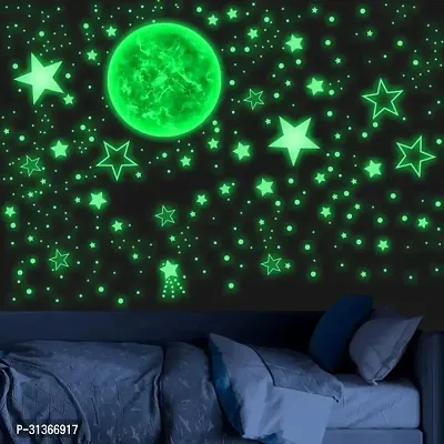 .Elegant Glow-in-the-Dark Ceiling Sticker - Easy Peel  Stick Decor for Kids' Rooms  Nurseries-thumb0