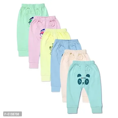 ISHRIN  Track Pant For Baby Boys and Baby Girls  (Multicolor, Pack of 6)-thumb0