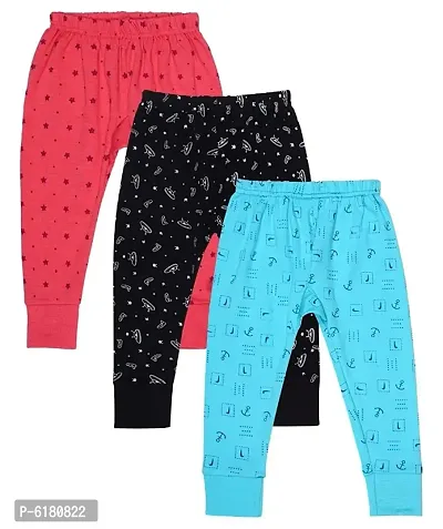 ISHRIN  Track Pant For Baby Boys and Baby Girls  (Multicolor, Pack of 3)-thumb0