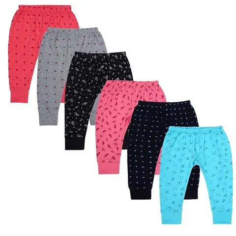 ISHRIN Track Pant For Baby Boys and Baby Girls (Multicolor, Pack of 5)