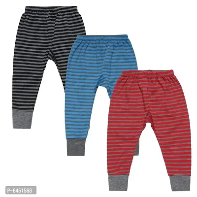 ISHRIN pants for boys ,pajama for boys,cotton pants for kids with multicolour pack of 3-thumb0