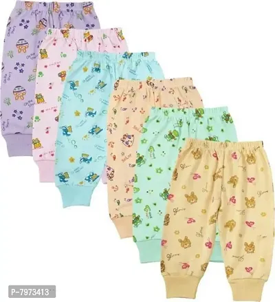 ISHRIN Light Track Pant For Baby Boys  Baby Girls  (Multicolor, Pack of 6)-thumb0