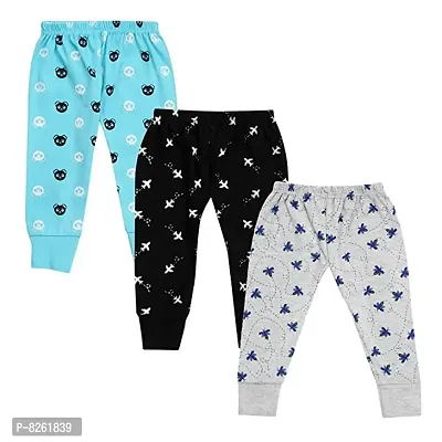 ISHRIN Dark Color Track Pant For Baby Boys  Baby Girls  (Multicolor, Pack of 3)