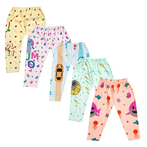 Track Pant For Baby Boys Baby Girls (Multicolor, Pack Of 5)