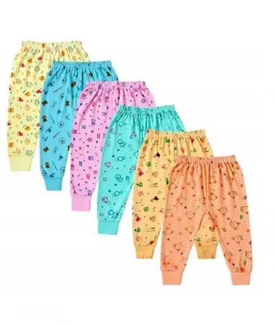 ISHRIN AR Hos Track Pant For Baby Boys Baby Girls (Multicolor, Pack of 6)