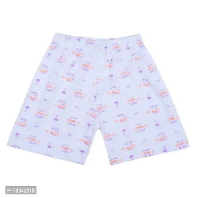 Multicolor Cotton Shorts for Kids Pack of 3-thumb2