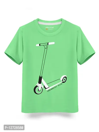Stylish Fancy Cotton Blend Printed T-Shirts For Boys