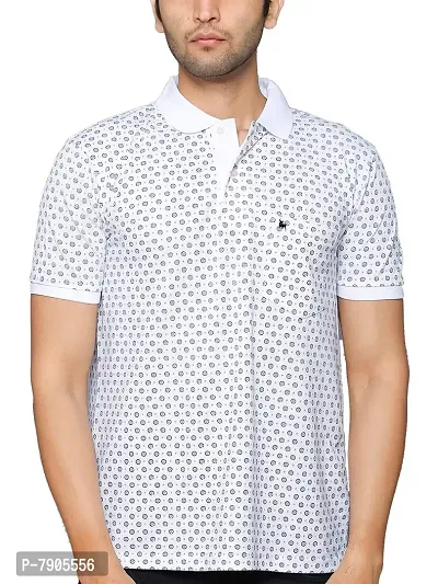 BULLMER Mens Half Sleeve Cotton Polo Tshirt-thumb0