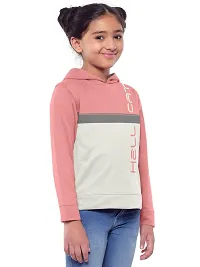 Stylish Fancy Multicoloured Cotton Blend Printed Sweatshirts Combo For Girls Pack Of 2-thumb2