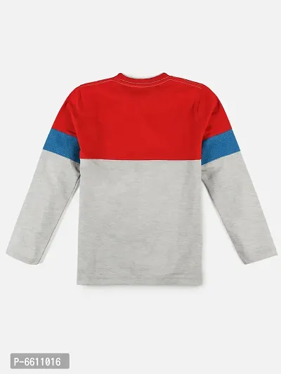 Stylish Multi Colour Full Sleeve Designer T-shirts For Boys- Pack of 2-thumb2