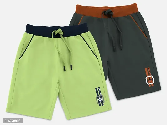 Trendy Shorts For Boys Pack of 2-thumb0