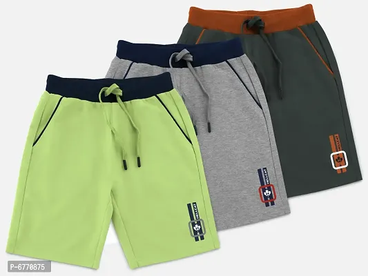 Trendy Shorts For Boys Pack of 3