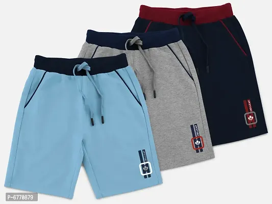 Trendy Shorts For Boys Pack of 3-thumb0