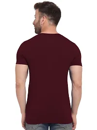 Multicoloured Cotton Blend Tshirt For Men-thumb2