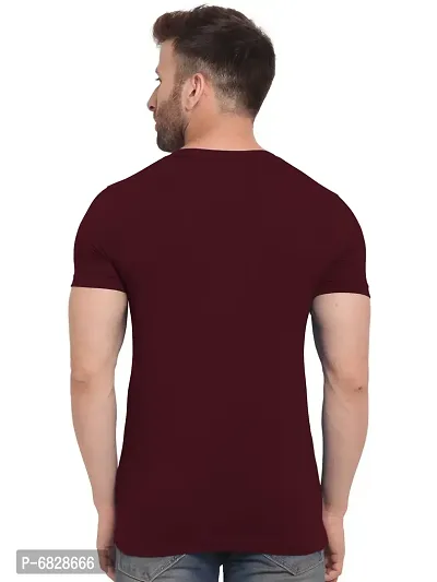 Multicoloured Cotton Blend Tshirt For Men-thumb3