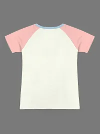 Trendy Cotton Blend Printed T-shirts For Girls- Pack Of 2-thumb1