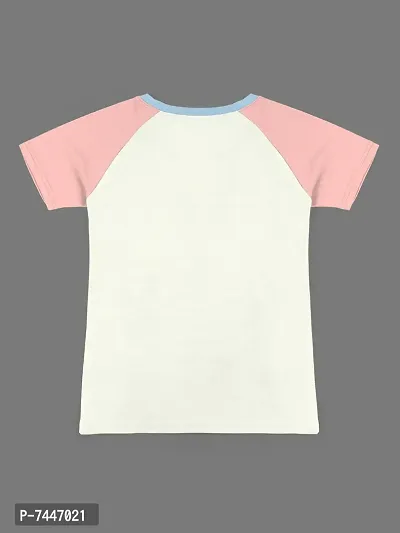 Trendy Cotton Blend Printed T-shirts For Girls- Pack Of 2-thumb2