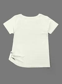 Trendy Cotton Blend Printed T-shirts For Girls- Pack Of 3-thumb1