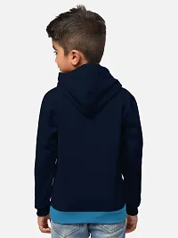 Fabulous Cotton Blend Printed Hooded Tees For Boys- Pack Of 2-thumb2