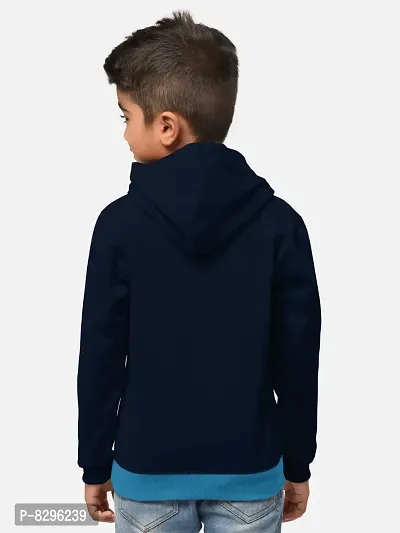 Fabulous Cotton Blend Printed Hooded Tees For Boys- Pack Of 2-thumb3