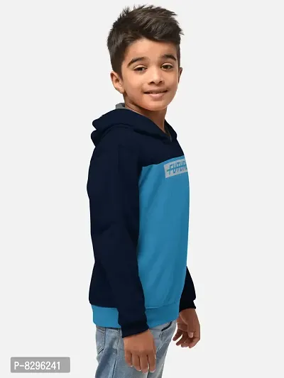 Fabulous Cotton Blend Printed Hooded Tees For Boys- Pack Of 2-thumb2