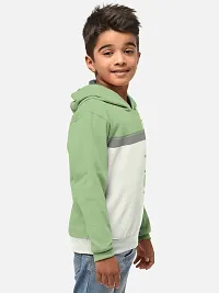 Fabulous Cotton Blend Printed Hooded Tees For Boys- Pack Of 2-thumb1