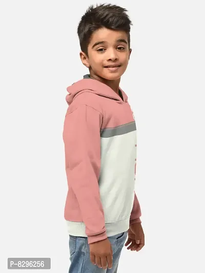 Fabulous Cotton Blend Printed Hooded Tees For Boys- Pack Of 2-thumb2