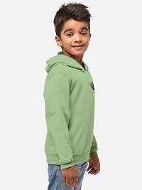 Fabulous Cotton Blend Printed Hooded Tees For Boys  Pack Of 2-thumb1