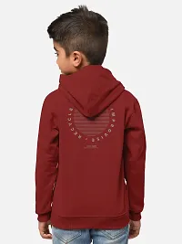 Fabulous Cotton Blend Printed Hooded Tees For Boys- Pack Of 2-thumb2