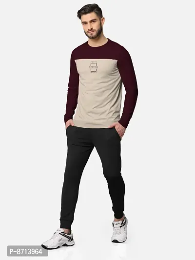 Trendy Front and Back Printed Full Sleeve / Long Sleeve Tshirt for Men-thumb4