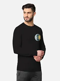 Trendy Front and Back Printed Full Sleeve / Long Sleeve Tshirt for Men-thumb1
