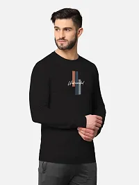 Trendy Front and Back Printed Full Sleeve / Long Sleeve Tshirt for Men-thumb1