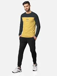 Trendy Front and Back Printed Full Sleeve / Long Sleeve Tshirt for Men-thumb3