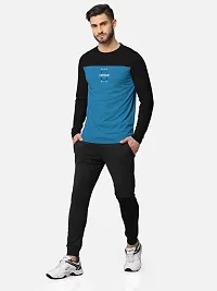 Pack of 2 Trendy Front and Back Printed Full Sleeve / Long Sleeve Tshirt for Men-thumb3