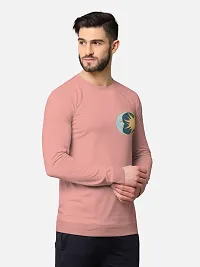 Pack of 2 Trendy Front and Back Printed Full Sleeve / Long Sleeve Tshirt for Men-thumb1