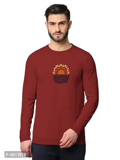 Stylish Fancy Cotton Blend Round Neck Long Sleeves Printed Sweatshirts Combo For Men Pack Of 2-thumb2