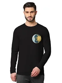 Stylish Fancy Cotton Blend Round Neck Long Sleeves Printed Sweatshirts Combo For Men Pack Of 2-thumb1