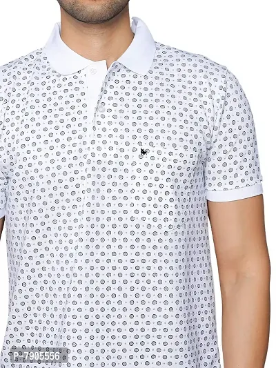 BULLMER Mens Half Sleeve Cotton Polo Tshirt-thumb5