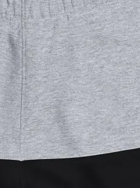 Elegant Grey Cotton Blend Printed Shorts For Boys Combo Of 2-thumb3