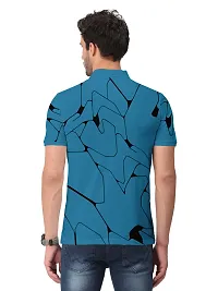 Stylish Cotton Blend Printed Tshirt For Men-thumb2