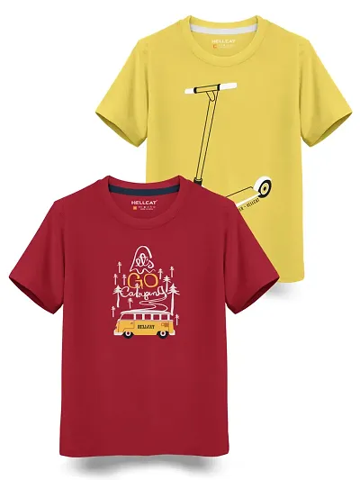 Pack of 2 Boys Cotton T shirt