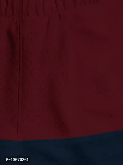 Elegant Navy Cotton Blend Printed Shorts For Boys Combo Of 2-thumb4