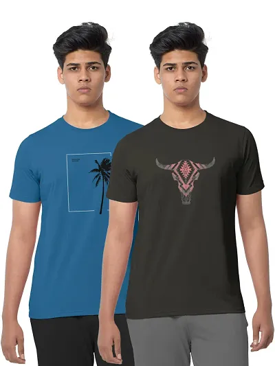 New Launched Cotton Blend Tees For Men 