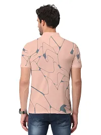 Stylish Cotton Blend Printed Tshirt For Men-thumb2